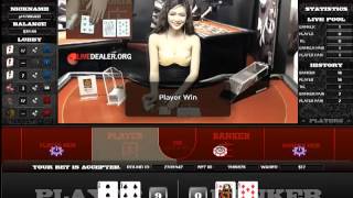 Live baccarat with Avery [upl. by Eirual901]