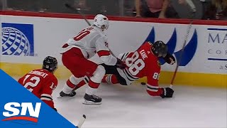 Jonathan Toews vs Patrick Kane Shootout [upl. by Eelyah385]