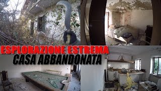 Esploro da solo una casa abbandonata estremamente isolata [upl. by Cattima]