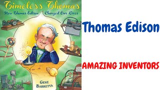 Thomas Edisons Inventions Book Review For Kids [upl. by Sileray]