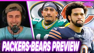 PackersBears Predictions Jordan Love amp Green Bay NIGHTMARE MATCHUP for Caleb Williams amp Chicago [upl. by Deron]