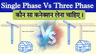 Single Phase vs Three Phase Electricity Connection Billing and charges What You Need to Know [upl. by Ebneter154]