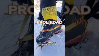 Ponete bien los Crampones Consejos Tutorial Tips Montañismo trekking Hiking Hike Nieve ok [upl. by Sarat]