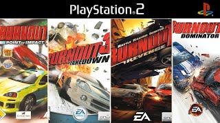 Burnout Games for PS2 [upl. by Yerg]