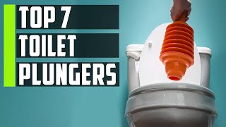 Best Toilet Plungers 2023  Top 7 Plunger for Elongated Toilet [upl. by Millar]