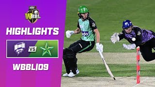 Hobart Hurricanes v Melbourne Stars  WBBL09 [upl. by Dawkins590]