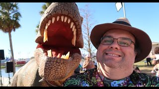 2025 Florida State Fair Rides Dinosaurs Fair Food amp Wall of Death [upl. by Asenab]