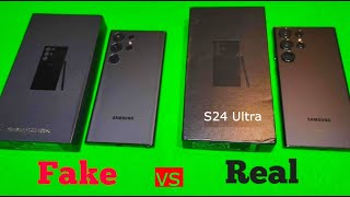 S24 Ultra  Fake VS real comparison Test [upl. by Hiltan]