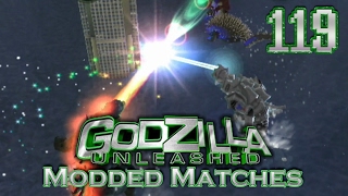 Godzilla Unleashed Modded Matches 119 Request vWii [upl. by Arymat]