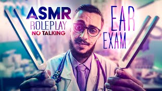 ASMR ROLEPLAY 👨🏻‍⚕️Ear Exam Ear Cleaning amp Hearing Tests 👂NO TALKING [upl. by Olnton]