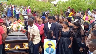 Heartbreaking Moment😭💔 Fortune Mwikali and Family Say Final Goodbye to Mzee Julius Musyoka burial [upl. by Arron236]