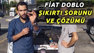 MOTORDAN GELEN ŞIKIRTI SESİ VE ÇÖZÜMÜ 16 FİAT DOBLO [upl. by Yelyah]