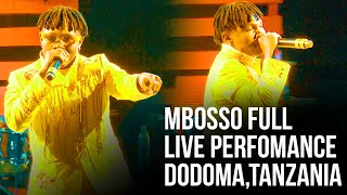 Mbosso full live perfomance Dodoma [upl. by Leduar]