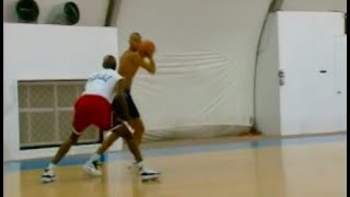 Michael Jordan vs Reggie Miller Street Ball Pick Up Game [upl. by Dlorad]