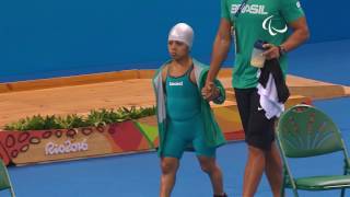 Swimming  Womens 50m Freestyle S5 final  Rio 2016 Paralympic Games [upl. by Hooper697]