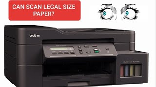 Brother Printer DCPT720DW Can SCAN Legal Size Paper  Tagalog [upl. by Eitsirk]