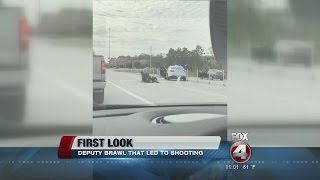 Bystander shoots Deputys attacker in Florida [upl. by Nickelsen46]