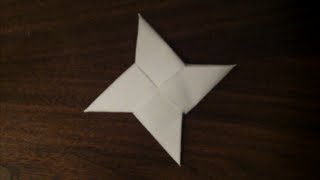 How to Make a Origami Ninja Star [upl. by Berkman]