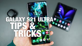 GALAXY S21 ULTRA 30 Tips and Tricks [upl. by Eiduam]