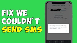 How To Fix WhatsApp We Couldnt Send An SMS To Your Number [upl. by Itsyrk]