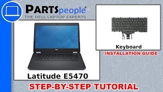 Dell Latitude E5470 P62G001 Keyboard HowTo Video Tutorial [upl. by Canale]