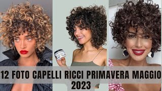 Tagli Capelli Ricci 2023 Primavera [upl. by Oletta]