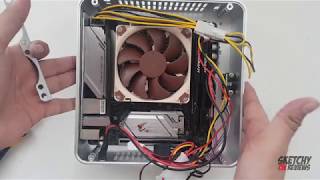 EW60 ITX CASE ALUMINIUM  PICO PSU  PART 2  23 [upl. by Bihas]