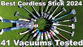 The 6 Best Cordless Stick Vacuums for 2024 41 Vacuums Tested [upl. by Budde]