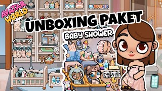 UNBOXING PAKET BABY SHOWER DI AVATAR WORLD  PAZU [upl. by Kennard278]