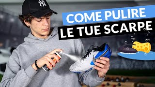 4 SEMPLICI PASSI PER LAVARE LE TUE SCARPE DA CALCIO COME UN PROFESSIONISTA [upl. by Sorenson]