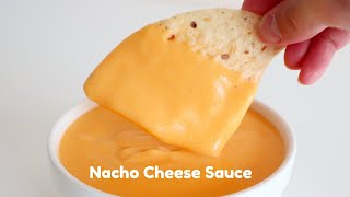 EASY amp SIMPLE NACHO CHEESE SAUCE RECIPE  READY IN 10 MINUTES [upl. by Bills]