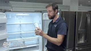 How To Replace The Water Filter In Your LG Refrigerator Using Filter Model LT500P [upl. by Aerdnek]