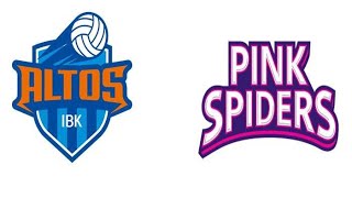 Pink Spiders vs IBK Altos Live Score [upl. by Aenad]