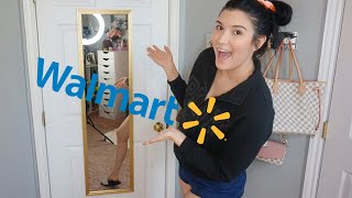 Easy Way To Hang Walmart’s Cheapest Full Length Mirror Under 7 💗 [upl. by Eiramenna]