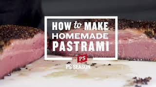 How to Make Homemade Pastrami  Smoked Pastrami Recipe [upl. by Fritzsche]