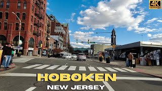 Driving Hoboken New Jersey 4K [upl. by Bat]