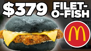 379 McDonalds FiletOFish Taste Test  FANCY FAST FOOD [upl. by Julide]