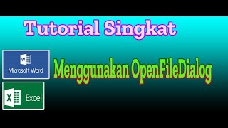 Menggunakan OpenFileDialog di Visual Basic Net 2019 [upl. by Eitten]