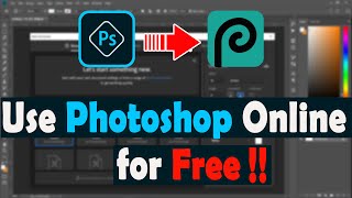 How to Use Photoshop Online for Free  Photopea an alternative of Photoshop [upl. by Semajwerdna]