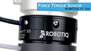 Robotiq Force Torque Sensor 6Axis FT 300 [upl. by Acinnad971]