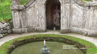 Venusgrotte  Grotten  Wasserspiele  Schloss Hellbrunn  Salzburg [upl. by Leasim]