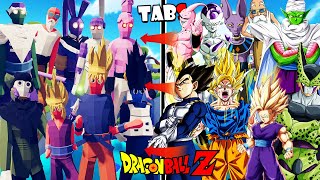 LA FACCION DE DRAGON BALL  TOTALLY ACCURATE BATTLE SIMULATOR [upl. by Schwinn]