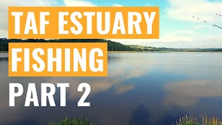 Sea Fishing on the Taf Estuary in Carmarthenshire South West Wales  The Bristol ChannelPART 2 [upl. by Droffig]