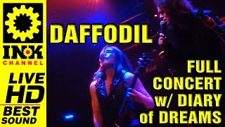 DAFFODIL  Full Concert w DIARY OF DREAMS  332017 [upl. by Erdnaid]