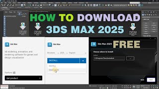 Download 3ds Max 2025  Free [upl. by Atilrak]