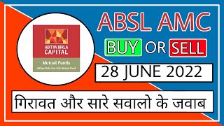 Aditya Birla Sun Life AMC Share News  Aditya Birla Sun Life AMC Stock News  ABSLAMC Share 30 May [upl. by Hoj]