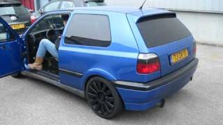 Volkswagen Golf 3 VR6 Exhaust Sound [upl. by Canice]