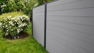 easy to install composite fence panels [upl. by Lanza248]