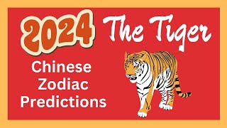 🐯Tiger 2024 Chinese Zodiac Predictions  Chinese Horoscope [upl. by Anilec]