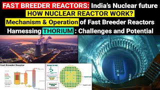 How Fast Breeder Reactor Work  Thorium Challenges  India’s Nuclear Future [upl. by Ahsal]